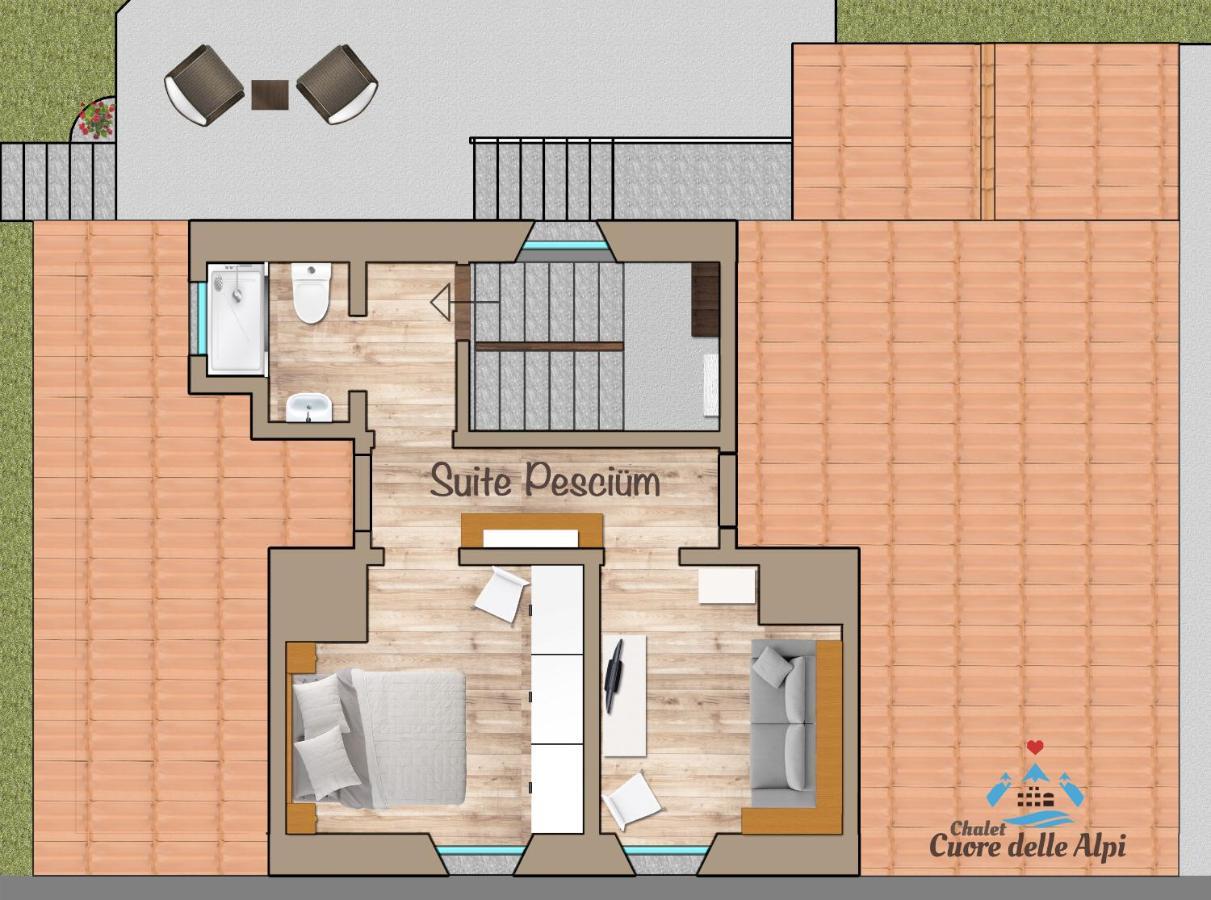 Chalet Cuore Delle Alpi Airolo Eksteriør bilde